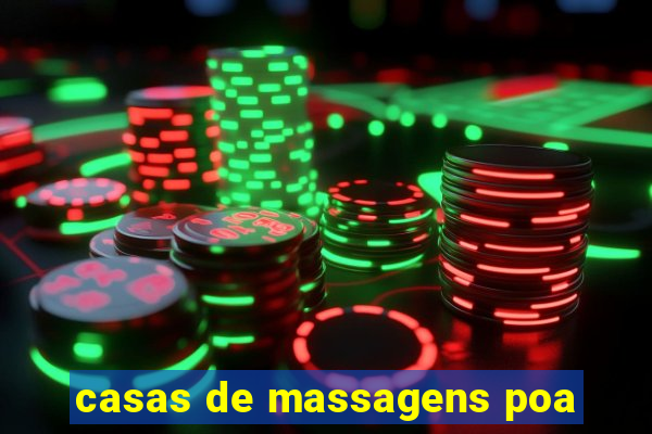 casas de massagens poa